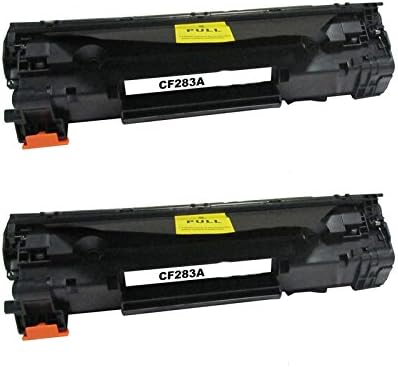 @ Compatible CF283A 83A Toner Cartridge Black for HP LaserJet (2 PACK)