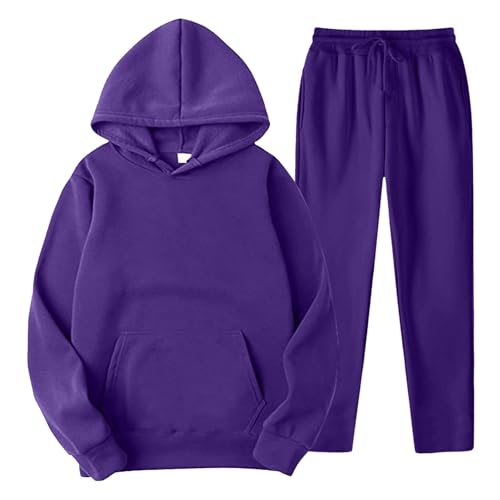 YOSUWOAI Männer und Frauen Sport Set Winter Fleece Thermo Jogginganzug Einfarbige Sportanzug Loose Kapuzenpullover Beam Feet Sportosen Fitness Trainingsanzug Zweiteiler Sweatpants Anzug YOSUWOAI Männer und Frauen Sport Set Winter Fleece Thermo Jogginganzug Einfarbige Sportanzug Loose Kapuzenpullover Beam Feet Sportosen Fitness Trainingsanzug Zweiteiler Sweatpants Anzug