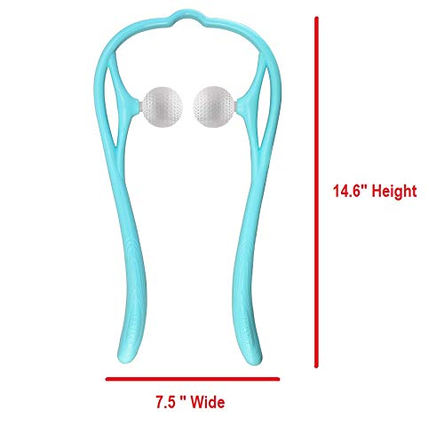 Mount Plus M1212 Shiatsu Neck Massager For Neck And Shoulder With Deep Tissue Trigger Point Manual Self Muscle Massage thumb #1