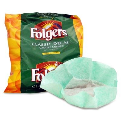 Folgers 06122 - Filtro de café descafeinado de 0.9 onzas