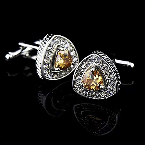 Image of S&W Wedding Cufflinks for Men Cuffs with Gift Box Business for Tuxedo Shirt