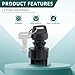 AUTOKAY 4011002 Ignition Key Switch Fits for Polaris Sportsman 400 500 600 700 800 Ranger 400 425 500 570 700 800 900 1000 RZR 570 800 900 XP 1000 Re#4012165 4012164 Off/Run/Start 6 Pin 3 Position