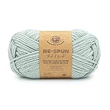 Lion Brand Yarn Respun Thick & Quick Yarn for Knitting and Crocheting, Fog, 1 Pack