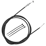 RedCap 75' inch Universal Heavy Duty Straight Throttle Cable for 90cc 110cc 125cc Gas Scooter Go Kart Kandi GKA Black Widow Mini Bike Dirt Bike Dune Buggy Yerf Dog L5C00049FM5020500