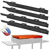 Wind Guards for Blackstone Griddle 36’’, Blackstone Wind Guard 36 Inch, Blackstone Griddle Accessories, Fit with Blackstone Grill Side Shelf, Protect Flame, Hold Heat, Save Gas, Magnetic, Black