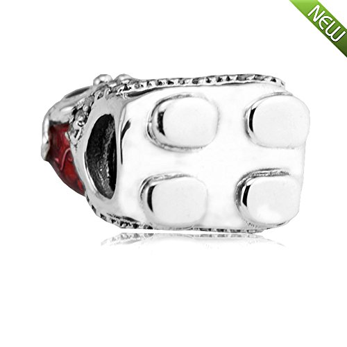 Charm de león chino DIY de plata de ley 925 compatible con pulsera 2