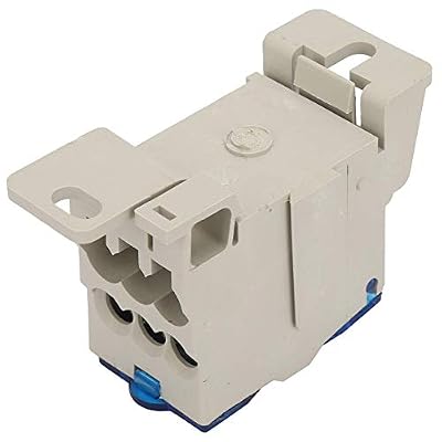 Block Distribution Box,Mootea UKK-125A Din Rail Terminal Electric Wire Connector Universal Power Junction Box