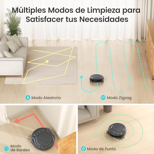 Image of Lefant M310 Ultra Robot Vacuum and Mop, 6000Pa Suction-Slim Robotic Cleaner with ToF LiDAR Navigation, Accurate Obstacle Avoidance, WiFi /App /Alexa Control, 170min Runtime, for Pet Hair and Home