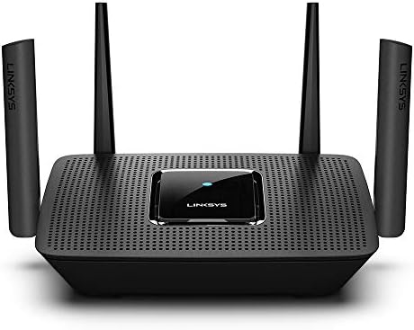 Linksys Mesh Wifi 5 Router, Tri-Band, 2,000 Sq. ft Coverage, Supports Guest WiFi, Parent Control, 20+ Devices, Speeds up to (AC2200) 2.2Gbps - MR8300