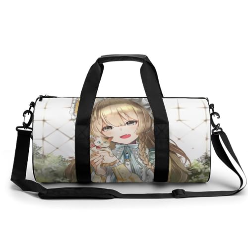 Sac de voyage sac week-end anime chaton pour camping et gym