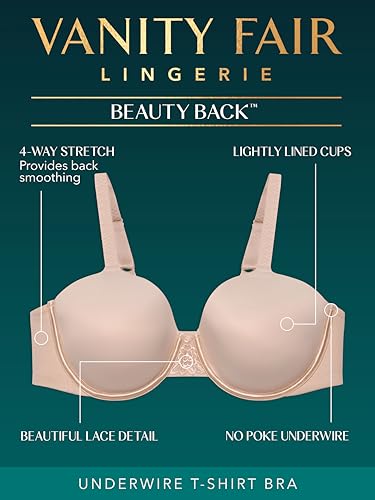 Vanity Fair Women's Beauty Back Full Figure Underwire Bra 76380