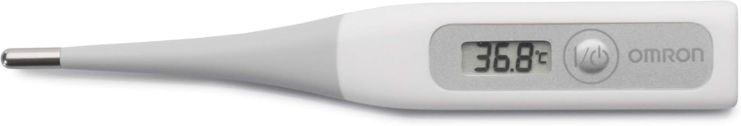 OMRON Flex Temp Smart Thermomètre – Thermomètre bebe rapide en 10 secondes, pointe flexible pour un confort optimal, étanche, thermomètre précis pour bébé et adultes