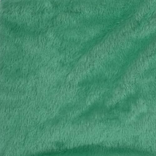Image of Quago Fur Fabric Unstitched Super Soft Cloth for Baby Photoshoot, Soft Toys Making, Art and Craft, Dress Material, Decoration etc. (1 Mtr, 60 Inch Pana) (Sea Green)