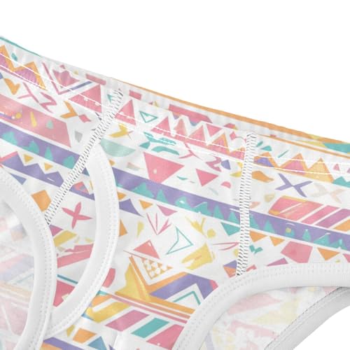 KLL Traditional Tribal Aztec Boys Toddler Cotton Underwear Briefs Breathable Children Undies4