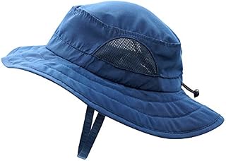 Decentron Kids UPF 50+ Bucket Sun Hat UV Sun Protection Hats Adjustable Play Hat
