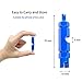 ZUFECY Valve Core Remover, Valve Core Repair Tool for Presta Schrader tubeless Cycling Tires (Blue)