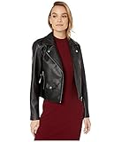 Mit Reißverschluss. cupcakes and cashmere Damen Roxy Jacke, schwarz, X-Small