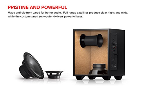 Sound BlasterX Kratos S5 2.1 PC Computer Gaming Speaker System with Subwoofer and Customizable RGB Lighting