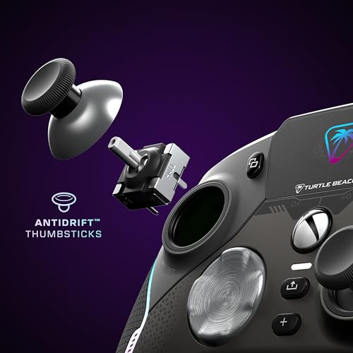 Turtle Beach Stealth Ultra High-Performance Wireless Gaming Controller Licensed for Xbox Series X|S, Xbox One, Windows PC, Android - LED Dashboard, Rapid Charge Dock, RGB Lighting, Bluetooth, Black by Turtle Beach - Image 3
