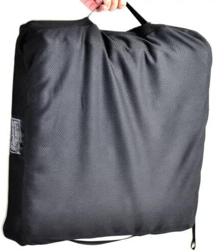 Miniatura 9 de Cojín de aire inflable para silla de ruedas de 20 x 20 x 3 pulgadas que alivia la presión. con bomba y funda. (celda de 3 pulgadas, 20 x 20 pulgadas)