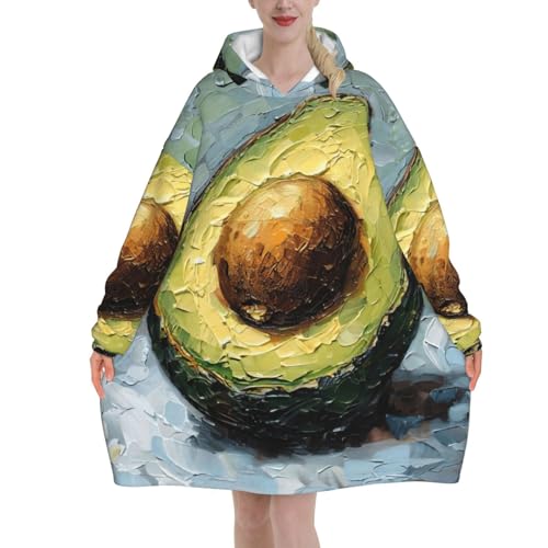 Couverture surdimensionnée avocat pour adulte, le cadeau de Noël idéal pour réchauffer l'hiver