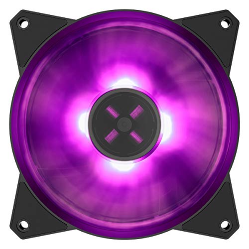 Cooler Master Masterfan Mf120R Rgb Case Fan 'Rgb Led, Silent Cooling Technology, 120Mm' R4-C1Ds-20Pc-R1 #TOP1