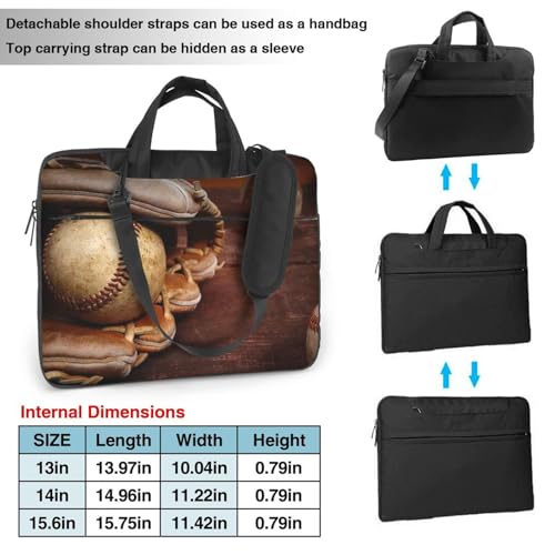 Sac ordinateur portable antistatique résistant aux chocs style rétro - 4