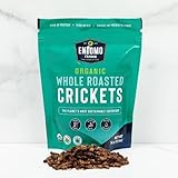Organic Cricket Whole Roasted 113 grams - North American Farmed - Paleo, Keto, Protein, Baking