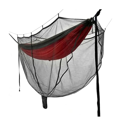 Hamacas mosquiteras, cama al aire libre, protección contra moscas, hamacas, para exteriores, camping, senderismo, trekking, terraza, balcón, jardín
