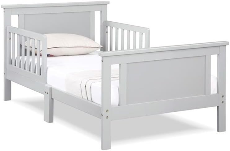 Olive & Opie Connelly Toddler Bed Gray & Rockport Gray