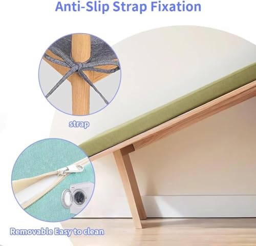 Banc d'extérieur imperméable et antidérapant pour assise de jardin