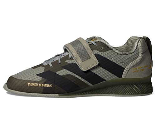 Preisvergleich Produktbild adidas Unisex Adipower Gewichtheben 3 Crosstrainer, Silver Pebble Black Olive Strata