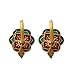 FANSWAN Vintage Drop Oil Earrings Stylish Ear Cuff Fashion Jewelry for Women Comfortable and Hypoallergenics Ear Buckles