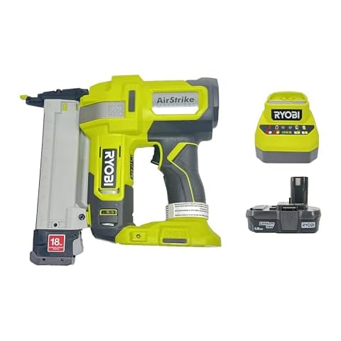 RYOBI ONE+ P361 18V 18-Gauge Cordless AirStrike Narrow Crown Stapler Kit Cover