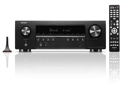 Denon AVR-S770H 7.2 Ch Home Theater for Efficient Apartment Setups