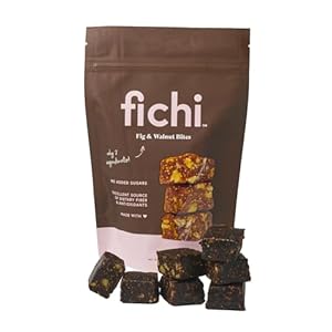 Fichi Fig and Nut Bites, a Wholesome and Delicious Gluten-Free Italian Fruit and Nut Snack (Two Pack, Fig and Walnut)