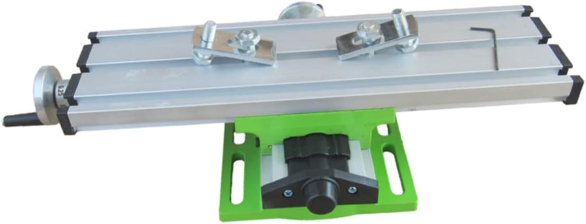 Generic Milling Machine Worktable Vise Cross Slide Vise for 12.2-3.54 Inch Drill Press CNC Clamps