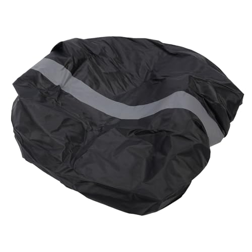 Aramox Doublure de Panier de Vélo Imperméable à l'eau, Doublure de Panier de Vélo Avant en Tissu Oxford 210D 42 X 33 X 25 Cm, Housse de Pluie élastique Réfléchissante pour Les Voyages en Plein Air,