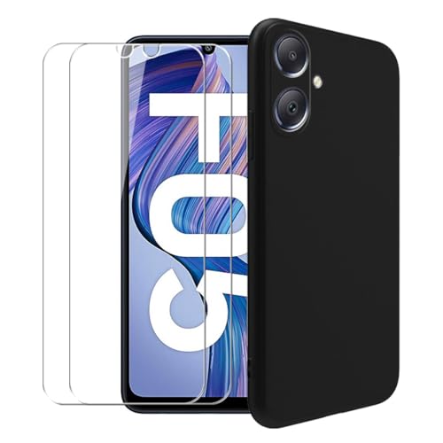 Film protection écran verre trempé et coque Samsung Galaxy F05 4G tpu