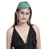 FASCINATORE DI STILE CLASSICO - Indossa un affascinante e torna ai tempi più maliziosi! Le donne affascinanti sono uno degli accessori per capelli più delicati per completare il tuo look. Migliora il tuo fascino e aggiungerà un tocco vintage essenziale.