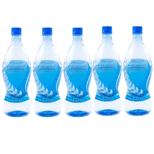 Eternal Water, Naturally Alkaline Mineral Spring Water From The Shasta-Trinity Alps, USA. 1.5 L (50.7 oz) 5 Bottles