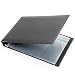 7 Ring Business Check Binder- Designed for 200 Sheets of 3 to a Page Business Checks with ledgers, Stylish Turned Edge Design-Durable 7 D Ring Construction