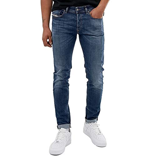 Jean slim homme Diesel Sleenker-X confortable qui ne se détend pas au quotidien