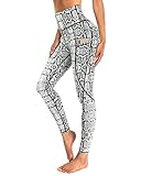 Ausgezeichnete Stoffe: OUGES Yogahose ist aus hochwertigen Materialien mit 75% Nylon, 25% Elastan. Der Stoff ist atmungsaktiv,und ultraweich, Sie k?nnen jede Pose machen, die Sie wollen, ohne sich eng zu f¨¹hlen.