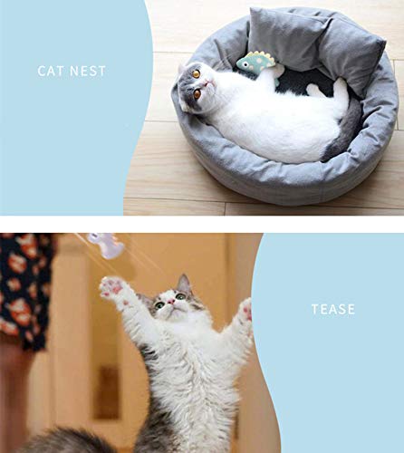 Brinquedos de erva de gato da Suxgumoe, 6 peças interativas de pelúcia para gatos em forma de animal