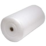 Noppen: 10mm Durchmesser Luftpolsterfolie 120 cm x 100m 1 Rolle Noppenfolie Polsterfolie Blasenfolie Knallfolie - Stärke 45my - Verpackungsfolie