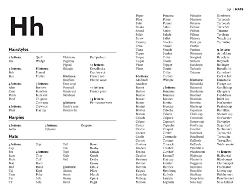Bradford's Crossword Solver's Lists: More than 100,000 solutions for cryptic and quick puzzles in