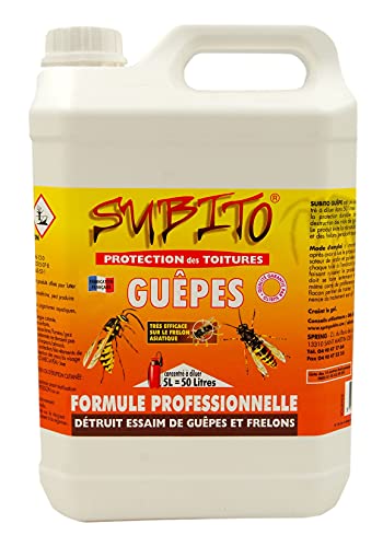 Générique Protection des toitures Guêpes concentré 5 litres - SUBITO