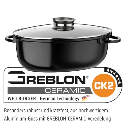 Aluguss-Bräter GSW 410588 Gourmet Ceramica für Induktion