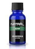 NATRÄL Rosemary, 100% Pure and Natural Essential Oil, Large 1 Ounce Bottle